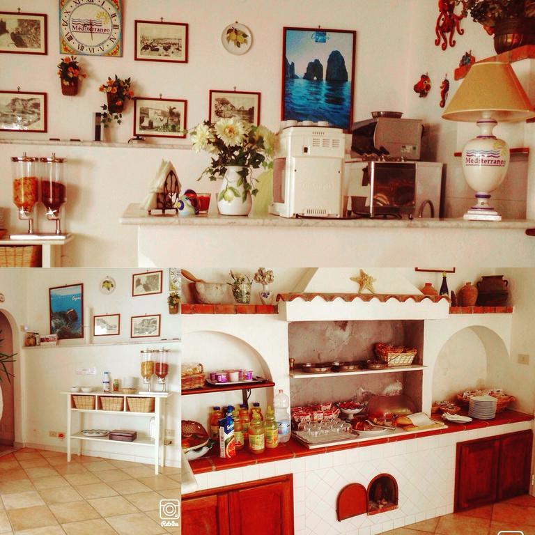 Mediterraneo Bed & Breakfast 阿纳卡普里 外观 照片