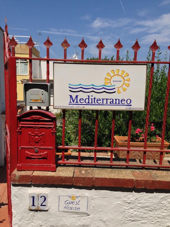 Mediterraneo Bed & Breakfast 阿纳卡普里 外观 照片